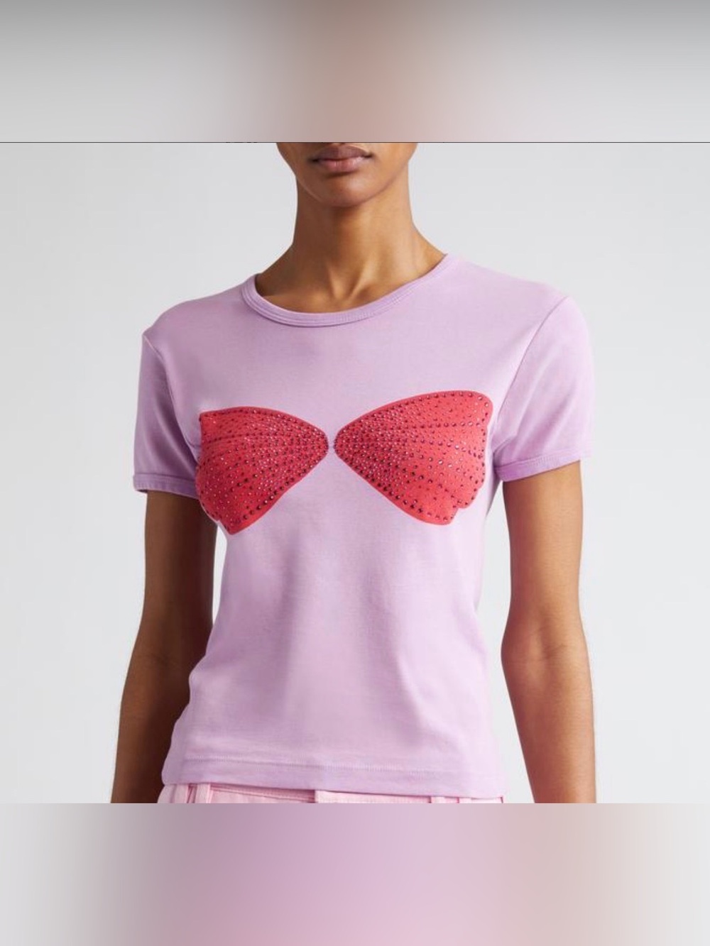 Disney x Marshall Columbia Rhinestone Shell Baby Tee